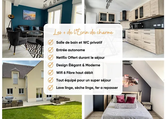 Reve - Sdb Wc Privatif - Entree Autonome - Grande Tv Netflix Compiegne